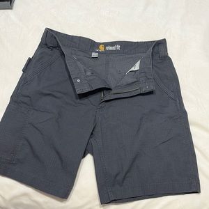 Carhartt cargo shorts size 34 charcoal grey